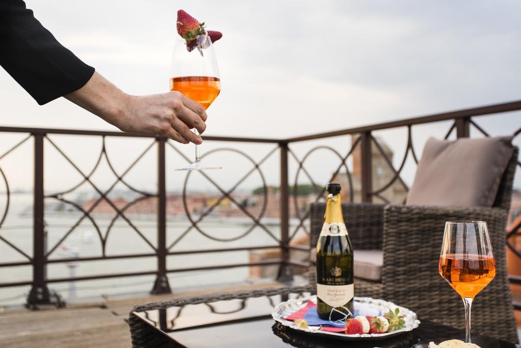 The Venice Penthouse And Rooftop-Terrace At Molino Stucky Buitenkant foto